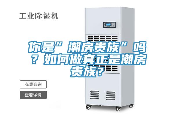 你是”潮房貴族”嗎？如何做真正是潮房貴族？