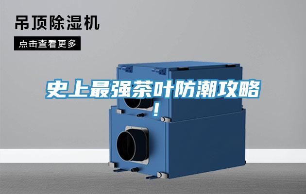 史上最強(qiáng)茶葉防潮攻略!