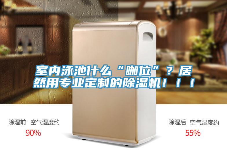 室內(nèi)泳池什么“咖位”?居然用專業(yè)定制的除濕機(jī)!!!