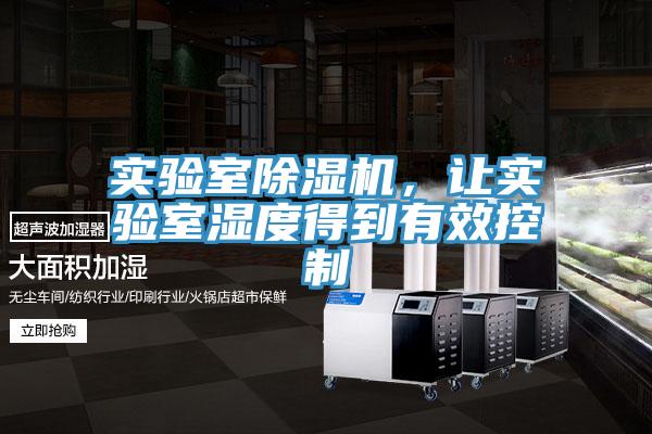 實(shí)驗(yàn)室除濕機(jī),讓實(shí)驗(yàn)室濕度得到有效控制