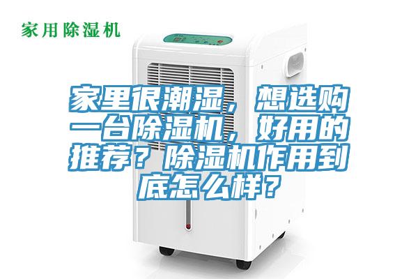 家里很潮濕,想選購(gòu)一臺(tái)除濕機(jī),好用的推薦?除濕機(jī)作用到底怎么樣?