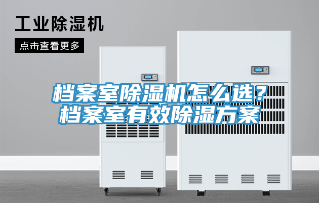 檔案室除濕機(jī)怎么選？檔案室有效除濕方案